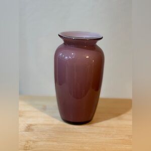 Laslo for Mikasa Vintage Mid Century Elegant Mauve Vase - 5.25”